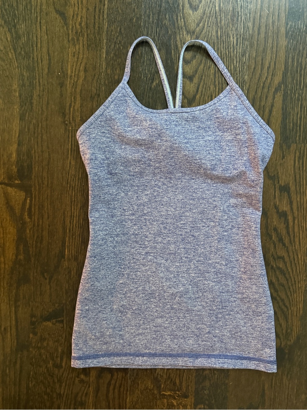 Ivivva Heather Lavender Blue Double-Strap Tank